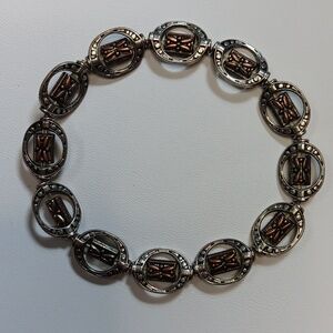 Y2K tropical metal bracelet